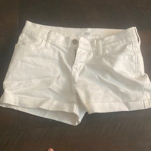 Old navy white shorts size 2